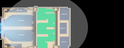 Seat view from Mezzanine