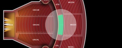 Seat view from Grand Tier