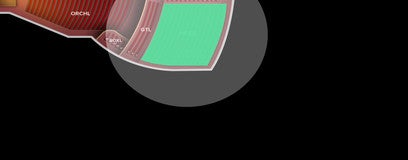 Seat view from Mezzanine