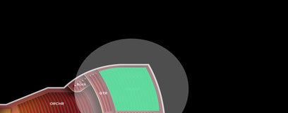 Seat view from Mezzanine