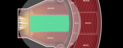 Seat view from Orchestra