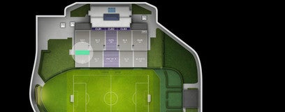 Seat view from Budlight Supporters