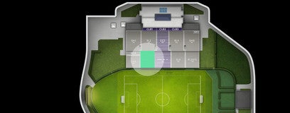 Seat view from Sideline