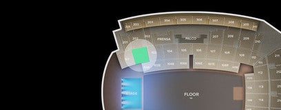 Seat view from 102