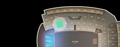 Seat view from 103