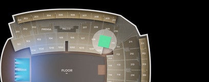 Seat view from 109