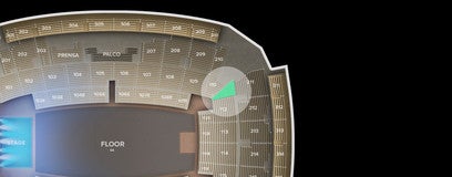 Seat view from 111