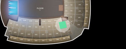 Seat view from 118