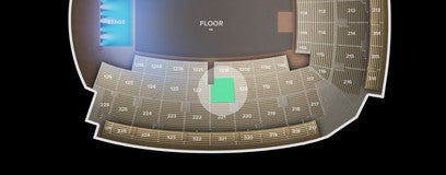 Seat view from 121