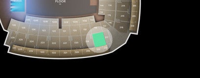 Seat view from 218