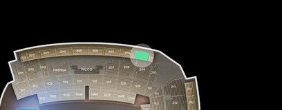 Seat view from 309