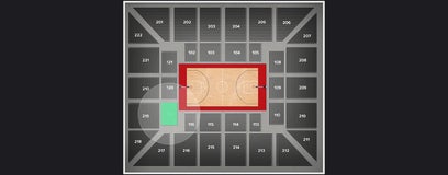 Seat view from Lower