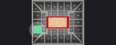 Seat view from Upper