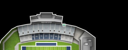 Seat view from 