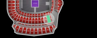 Seat view from Upper