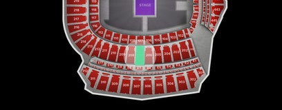 Seat view from Upper