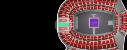 Seat view from Upper