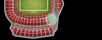 Seat view from Upper Corner