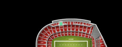 Seat view from Premium Box