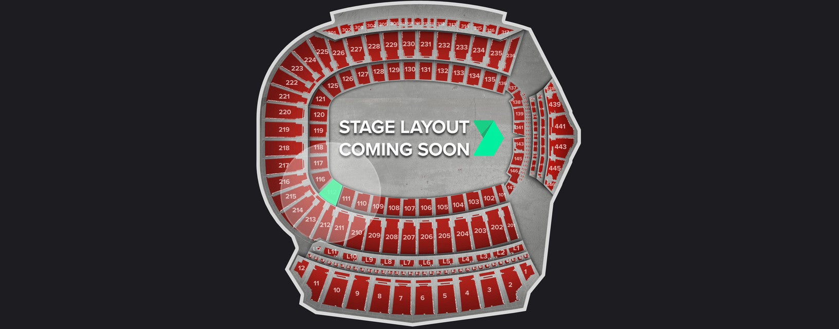 Seat view from Reserved