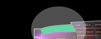 Seat view from Orchestra