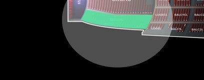 Seat view from Orchestra