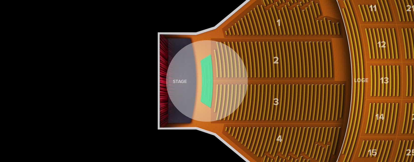Seat view from PIT