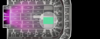 Seat view from FLRT
