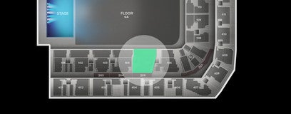 Seat view from 105
