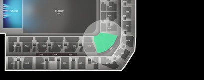 Seat view from 107