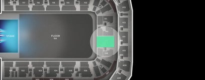 Seat view from 109