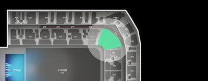 Seat view from 112