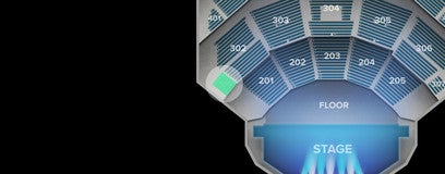 Seat view from Upper Orchestra