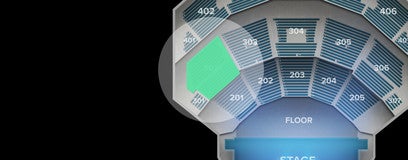 Seat view from Upper Orchestra