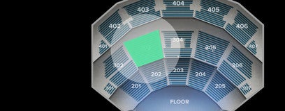 Seat view from Upper Orchestra