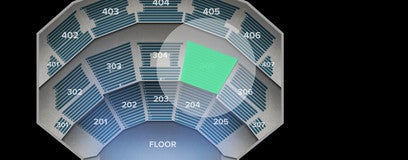 Seat view from Upper Orchestra