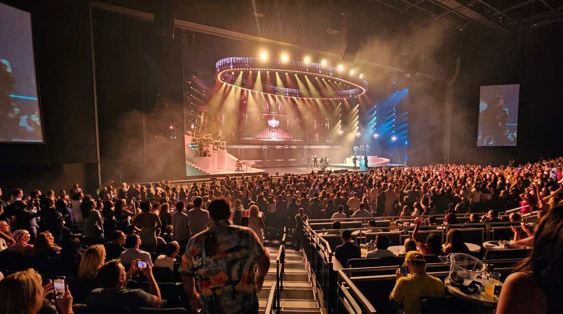 Seat view from Lower Orchestra