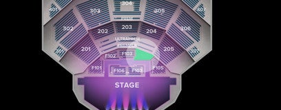 Seat view from F104