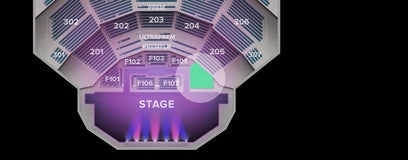 Seat view from F105