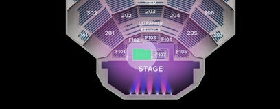 Seat view from F106