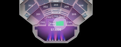 Seat view from F107