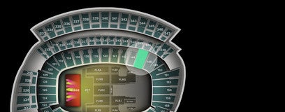 Seat view from Lower