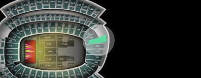 Seat view from Lower