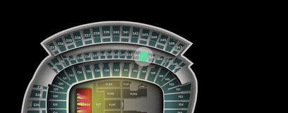 Seat view from Middle