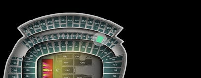 Seat view from Middle