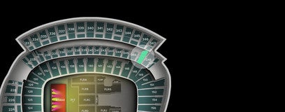 Seat view from Middle