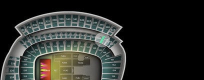 Seat view from Middle