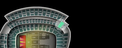 Seat view from Middle