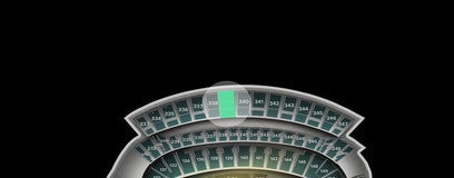 Seat view from Upper