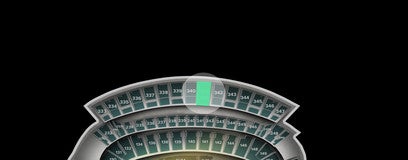 Seat view from Upper